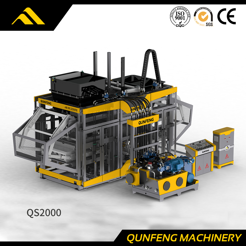 Serie 'supersónica' de máquina de bloques de servo avanzada de China (QS2000)