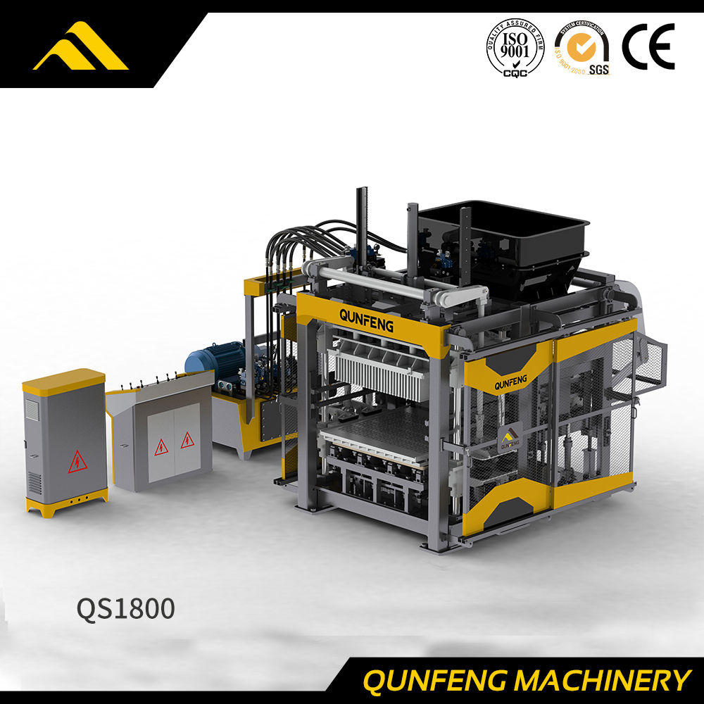 Proveedor de máquinas para fabricar bloques de China de la serie 'Supersonic'(QS1800)