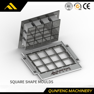 Moldes de forma cuadrada