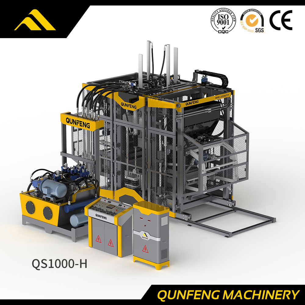 Máquina automática para fabricar ladrillos serie 'supersónica'(QS1000-H)