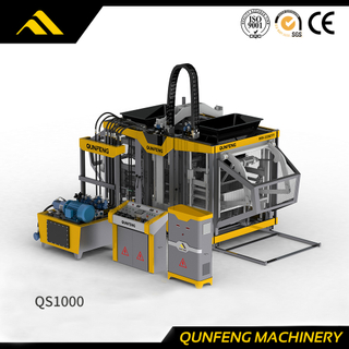 Serie 'supersónica' de máquina de fabricación de bloques de servo avanzada (QS1000)