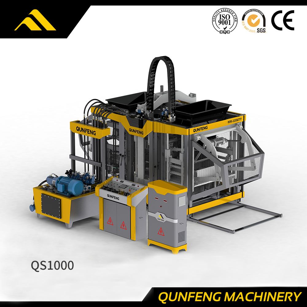 Máquina de bloques automática avanzada de la serie 'Supersonic' (QS1000)